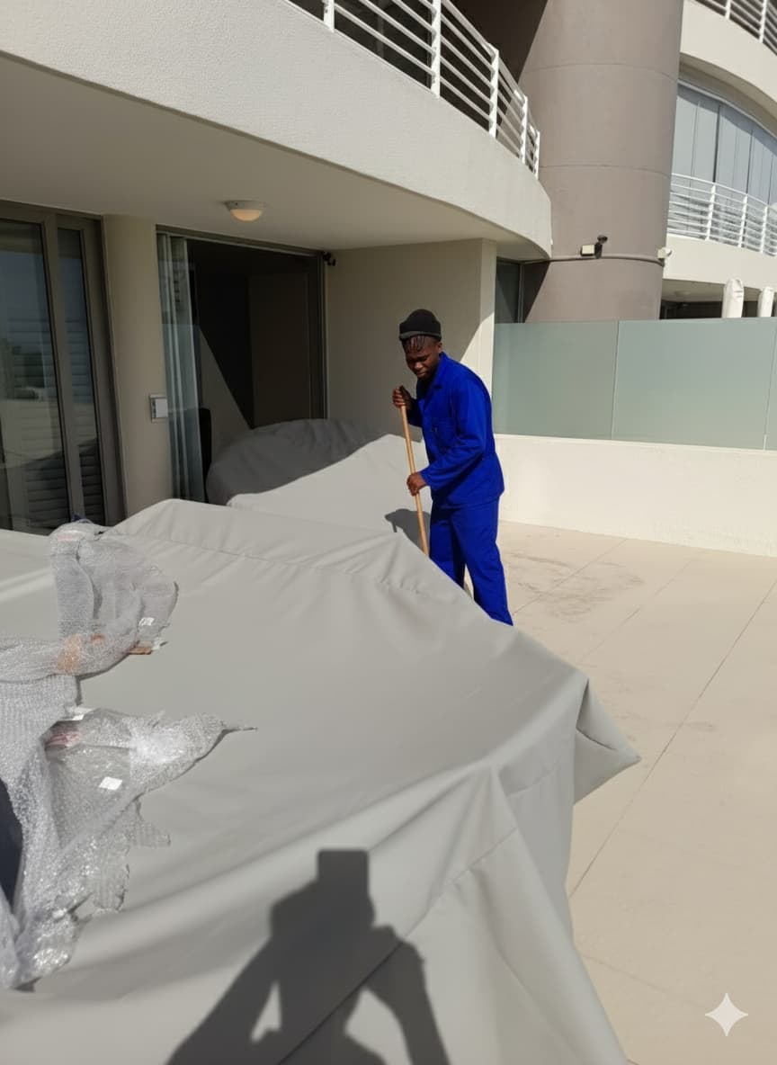 House cleaning in Zwaanswyk