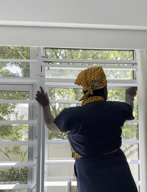 Window cleaning BnB Zwaanswyk